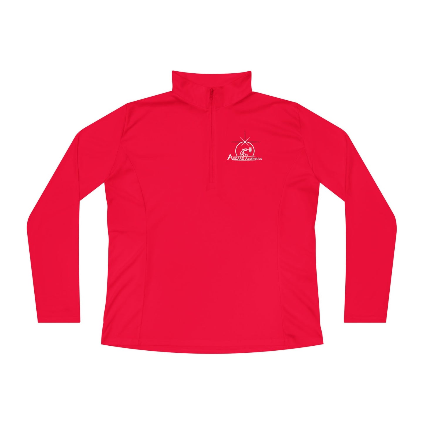 Empowered Ladies Quarter-Zip Pullover | Norse Mythology Fitness Apparel