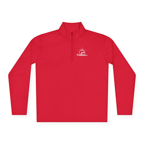 Quarter-Zip Sweatshirt - Norse Mythology Gym Wear by Asgard Aesthetics