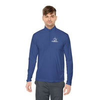 Quarter-Zip Sweatshirt - Norse Mythology Gym Wear by Asgard Aesthetics
