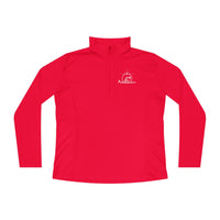 Empowered Ladies Quarter-Zip Pullover | Norse Mythology Fitness Apparel