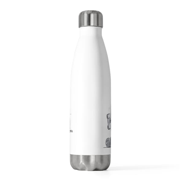 Asgard Aesthetics 20oz Insulated Bottle | Gym Water Bottle, Sports Bottle, Fitness Gift, Workout Accessory, Adventure Hydration