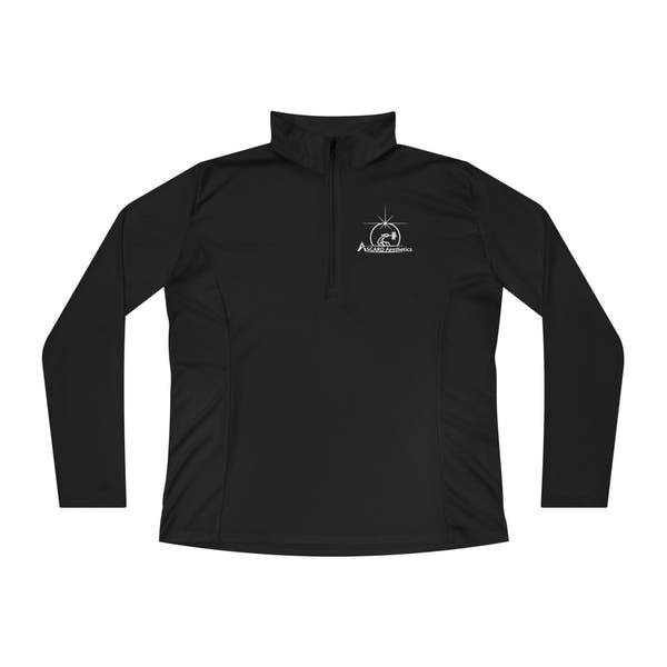 Empowered Ladies Quarter-Zip Pullover | Norse Mythology Fitness Apparel