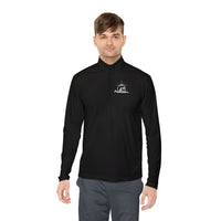 Quarter-Zip Sweatshirt - Norse Mythology Gym Wear by Asgard Aesthetics